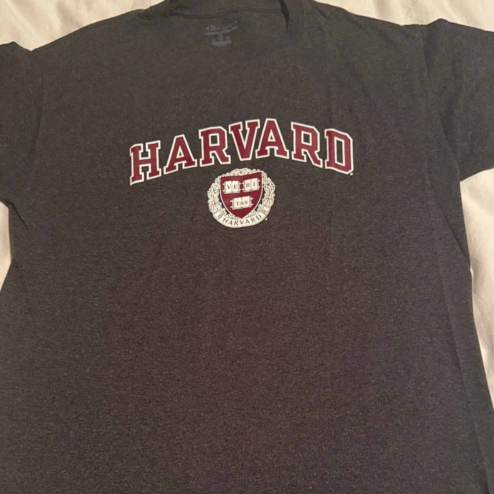 Champion Dark Gray Harvard Tee